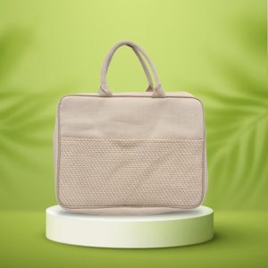 Handcrafted Jute Flower Vase , 22 Inch, Natural